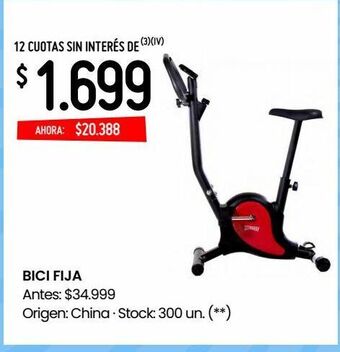 Changomas Bici fija oferta
