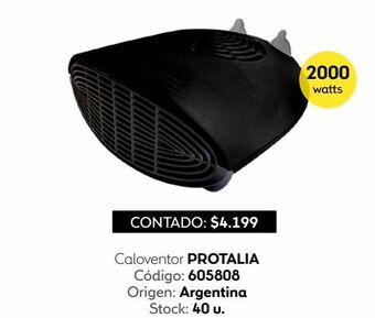 Coppel Caloventor protalia oferta