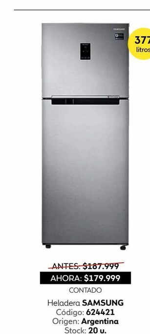 Coppel Heladera samsung oferta
