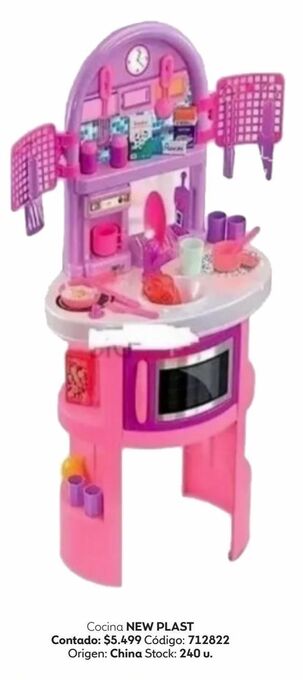 Coppel Cocina new plast oferta