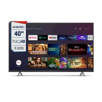 Musimundo Android smart tv hitachi 40 pulgadas full hd cdh-le40smart21-f oferta