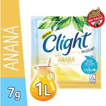 El Abastecedor Clight jugo anana x 8gr oferta