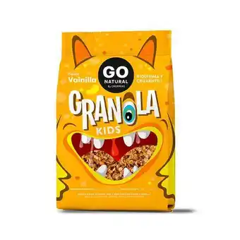 Coto Granola kids vainilla go natural paq 250 grm oferta