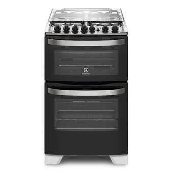 Frávega Cocina Doble Horno Sup/Eléctrico Inf/Gas Electrolux 56DBQ oferta