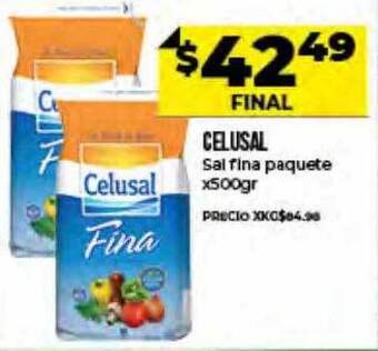 Supermayorista Vital Celusal Sal Fina Paquete oferta