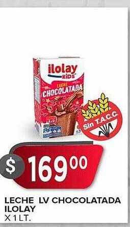 Supermercados Mayor Leche Lv Chocolatada Ilolay oferta
