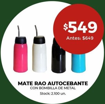 Super MAMI Mate Rao Autocebante oferta