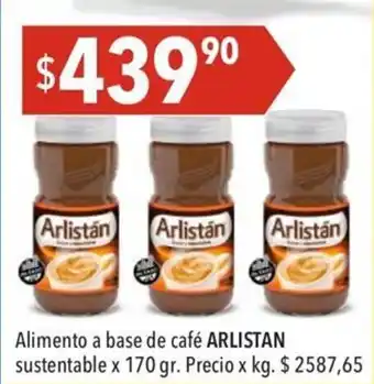Hergo Arlistan Alimento a base de café sustentable x 170 gr. oferta