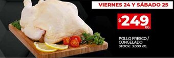 Supermercados DIA Pollo Fresco/Congelado oferta