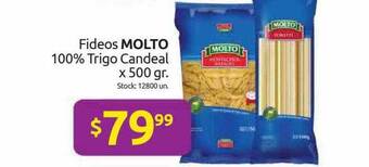 Cordiez Fideos Molto 100% Trigo Candeal oferta