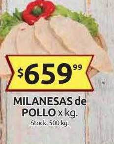 Cordiez Milanesas De Pollo oferta