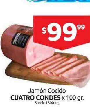 Cordiez Jamón Cocido Cuatro Condes oferta