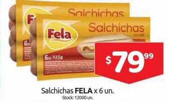 Cordiez Salchichas Fela oferta