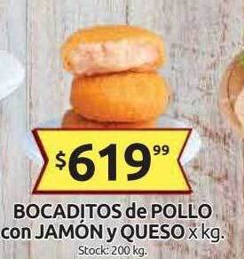 Cordiez Bocaditos De Pollo Con Jamón Y Queso oferta
