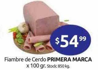 Cordiez Fiambre De Cerdo Primera Marca oferta