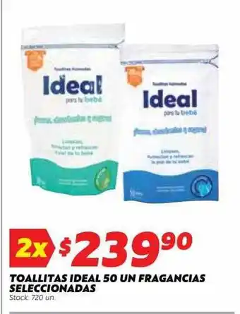 Ferniplast Toallitas Ideal 50 Un Frangancias Seleccionadas oferta