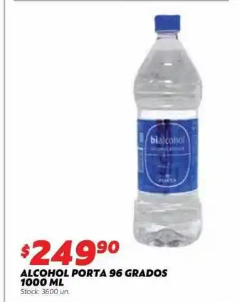 Alcohol Porta 96 Grados