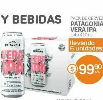 Alvear Pack De Cerveza Patagonia Vera Ipa oferta