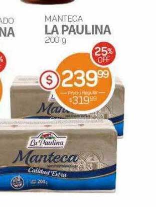 Alvear Manteca La Paulina oferta