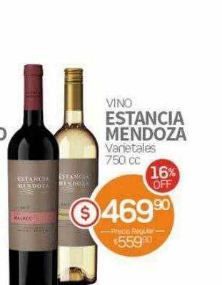 Alvear Vino Estancia Mendoza oferta