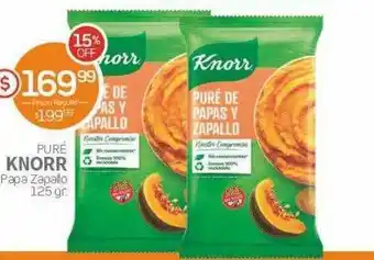 Alvear Pure Knorr Papa Zapallo oferta