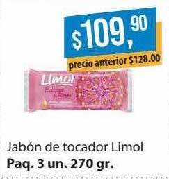 Supermercados Damesco Jabón De Tocador Limol oferta
