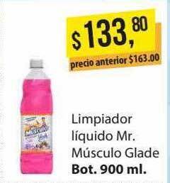 Supermercados Damesco Limpiador Líquido Mr Músculo Glade oferta