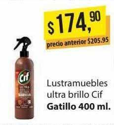Supermercados Damesco Lustramuebles Ultra Brillo Cif oferta