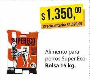 Supermercados Damesco Alimento Para Perros Super Eco oferta