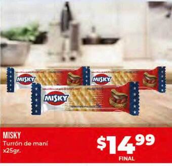 Supermayorista Vital Misky Turrón De Maní oferta