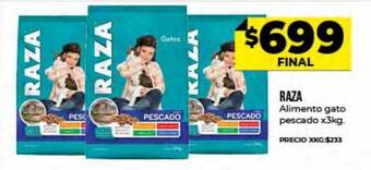 Supermayorista Vital Raza Alimento Gato Pescado oferta