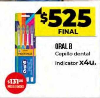 Supermayorista Vital Oral B Cepillo Dental Indicator oferta