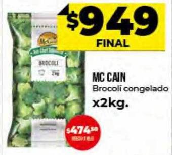 Supermayorista Vital Mc Cain Brocoli Congelado oferta