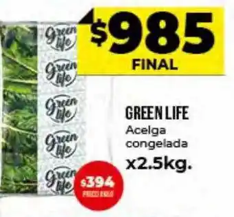 Supermayorista Vital Green Life Acelga Congelada oferta