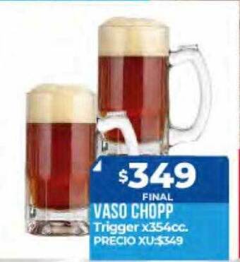 Supermayorista Vital Vaso Chopp Trigger oferta