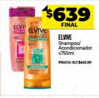 Supermayorista Vital Elvive Shampoo Acondicionador oferta