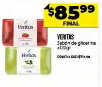 Supermayorista Vital Veritas Jabón De Glicerina oferta