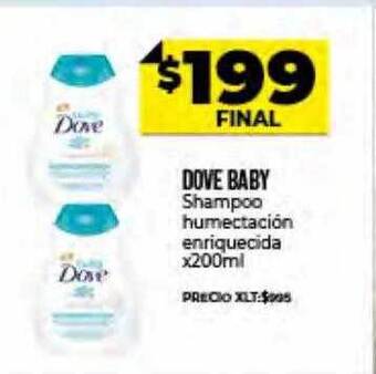 Supermayorista Vital Dove Baby Shampoo Humectación Enriquecida oferta