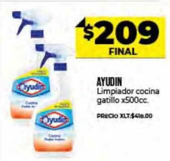Supermayorista Vital Ayudin Limpiador Cocina Gatillo oferta