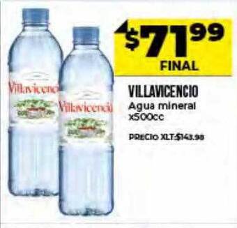 Supermayorista Vital Villavicencio Agua Mineral oferta
