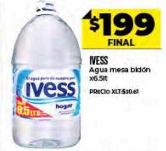 Supermayorista Vital Ivess Agua Mesa Bidón oferta
