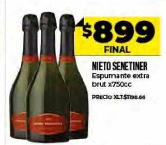 Supermayorista Vital Nieto Senetiner Espumante Extra Brut oferta