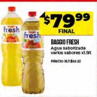 Supermayorista Vital Baggio Fresh Agua Saborizada Varios Sabores oferta