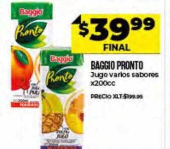 Supermayorista Vital Baggio Pronto Jugo Varios Sabores oferta