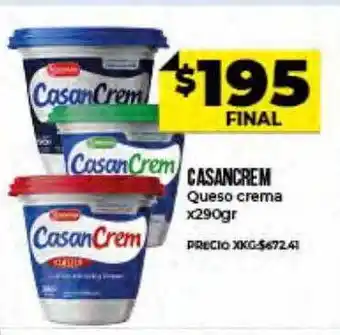 Supermayorista Vital Casancrem Queso Crema oferta