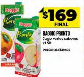 Supermayorista Vital Baggio Pronto Jugo Varios Sabores oferta