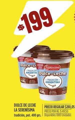 Supermercados Vea Dulce De Leche La Serenisima oferta