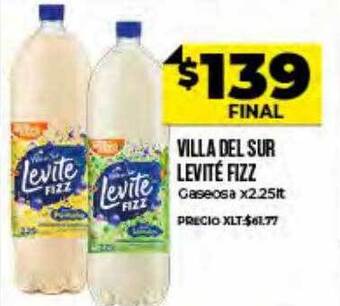 Supermayorista Vital Villa Del Sur Levité Fizz Gaseosa oferta