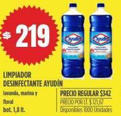 Supermercados Vea Limpiador Desinfectante Ayudín oferta