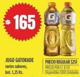 Supermercados Vea Jugo Gatorade oferta